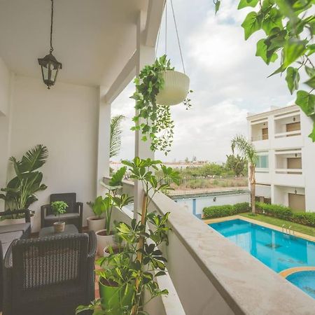 Lovely 2 Bedroom Vacation Home With Pool/Beach Skhirate Exteriör bild