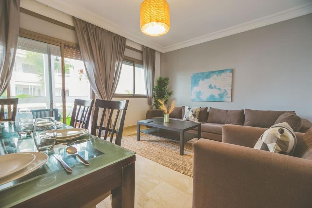Lovely 2 Bedroom Vacation Home With Pool/Beach Skhirate Exteriör bild