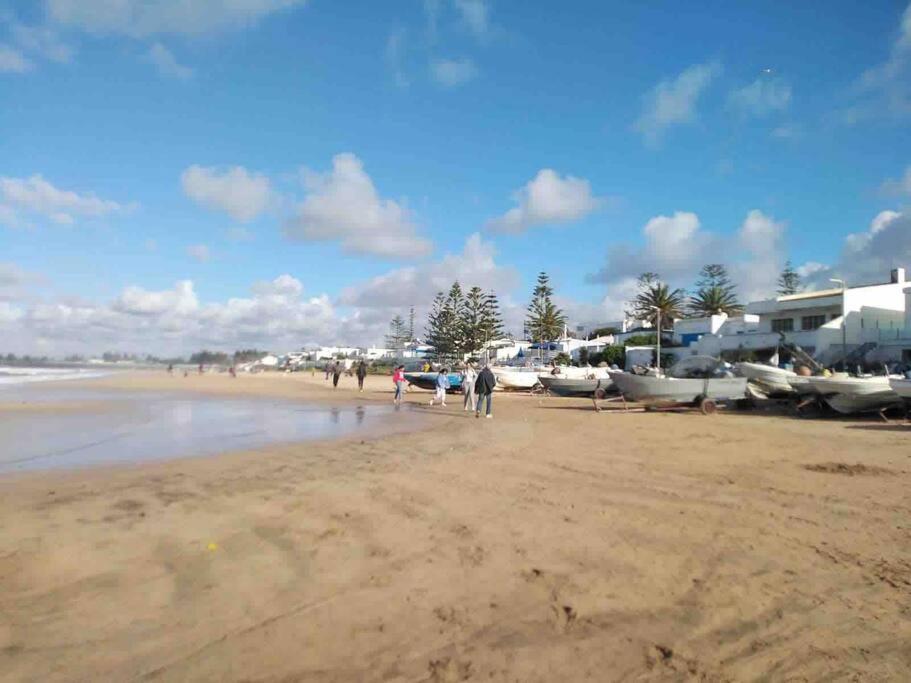 Lovely 2 Bedroom Vacation Home With Pool/Beach Skhirate Exteriör bild