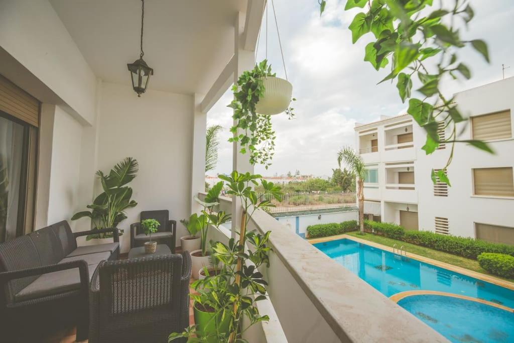 Lovely 2 Bedroom Vacation Home With Pool/Beach Skhirate Exteriör bild